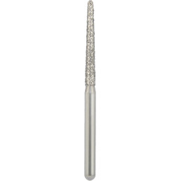 Бор алмазный 850L-014M-FG (1шт) форма конус длинный, среднее зерно, NTI