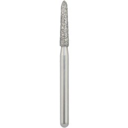 Бор алмазный 878K-016M-FG (1шт) форма торпеда коническая, среднее зерно, NTI