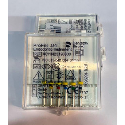 Профайлы 31 мм ассорти 4/15-40 (6 шт/уп) Dentsply