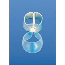 1.095(1) Матрицы для моляров лавсан с фикс. устр. (10 шт) Центральный выступ, ТОР ВМ