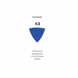 Кид файл 19мм К3 .03 №30 (3 шт/уп) Goffshtein Dental Development (KID-FILE) 