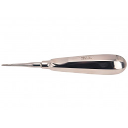 02-303 PRO Элеватор Serrated прямой зубчатый, 3 мм, AGILE