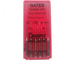Гейцы  28 мм №1 (6 шт/уп) Dentsply (Gates Glidden)