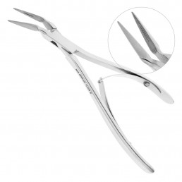 13-60S Зажим для удаления костного фрагмента и  мелкого инструмента 13,5см Stieglitz