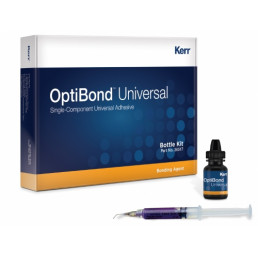 Оптибонд Юнивёрсал Набор(5 мл+3 г+аксессуары) универсальный самопротравливающий адгезив, KERR (OptiBond Universal) 