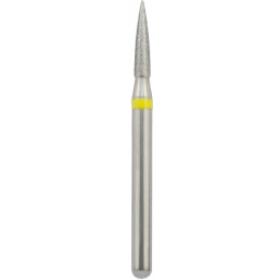 Бор алмазный 861-014SF-FG (1шт) форма конус, мелкое зерно, NTI
