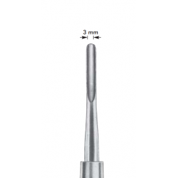 710/12 Элеватор 3 Seldin прямой (3 мм с желобком), AGILE