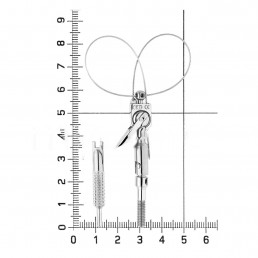 16-12 Насадка для коронкоснимателя 16-5 и 16-7, двойная петля, для мостовидных конструкций