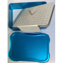 Подставка для боров металл, автоклавир. 120 отверстий (Голубой) 