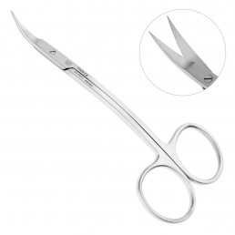 AC 472/11 Ножницы хирургические двойной изгиб La Grange, 11,5 см, NOPA