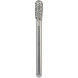 Бор алмазный 830L-021M-FG (1шт) форма грушевидный длинный, мелкое зерно, NTI
