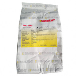 Супергипс (4 класс) Excalibur (золотой коричневый) 5кг Siladent (Эскалибур)