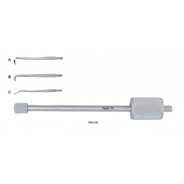 Коронкосниматель ручной nach Morell, односторонний, в комплекте 3 насадки, AGILE
