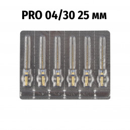 Файл SC PRO машинный 25мм 04/30 (6шт.) с памятью формы SOCO (СОХО)