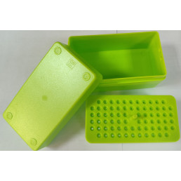 Подставка под Файлы, пластик, автоклавируемые (72 гнезд,) Салатовый