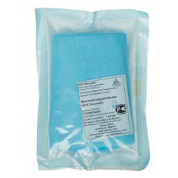 Простыня (пеленка) операционная стерильная 80 см Х 70 см, Голубая, плотн 42гр/кв.м. (1шт) Инмедиз