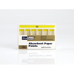 Штифты бумажные DiaDent 02 №50 (200шт)