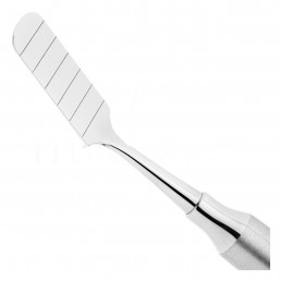 40-22A Распатор-микродвусторонний Prichard, 4,0 мм, ручка DELUXE, ø 10 мм, градуированый 4.0 мм