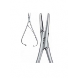 07-237 Иглодержатель микрохирургический прямой Mathieu, 140 мм (1шт) AGILE