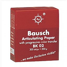 Копирка бумага BAUSCH 200мик. ВК02 прямая красная (300листов)