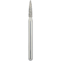 Бор алмазный 861-012M-FG (1шт) форма конус, среднее зерно, NTI
