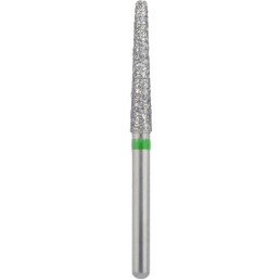 Бор алмазный 848L-018C-FG (1шт) форма конус длинный, крупное зерно, NTI