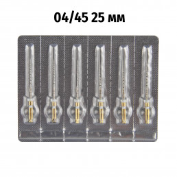 Файл SC машинный 25мм 04/45 (6шт) с памятью формы SOCO (СОХО)