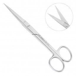 19-17 Ножницы хирургические, острый, 145 мм