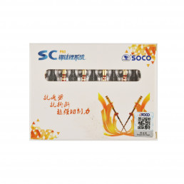 Файл SC PRO машинный 25мм 06/25 (6шт.) с памятью формы SOCO (СОХО)