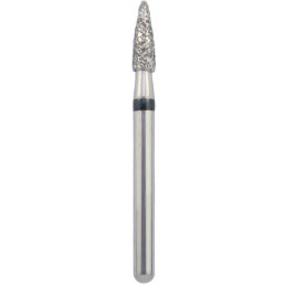 Бор алмазный 860-016SC-FG (1шт) форма пламевидный, крупное зерно, NTI
