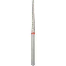 Бор алмазный 848L-014F-FG (1шт) форма конус длинный, мелкое зерно, NTI