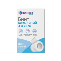 Бинт самофиксирующийся (когезивный) н/с (4 м х 6 см) Вариант