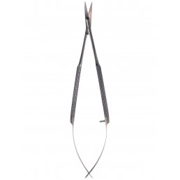 07-172 PRO Ножницы микрохирургические изогнутые Castroviejo, 150 мм (1шт) AGILE