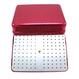 Подставка для боров металл, автоклавир. 120 отверстий (Красный) 