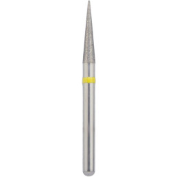 Бор алмазный 858-018SF-FG (1шт) форма конус, остроконечный, мелкое зерно, NTI