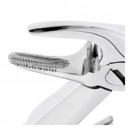 12-7B Щипцы для удаления зубов детские нижние, корневые с упором