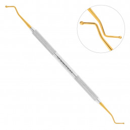 24-6 Штопфер двусторонний, шарик-шарик, 2,4-1,8 мм, нитрид-титановое покрытие