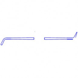 С188-1 Штопфер двусторонний, пуля-дугообразный штопфер, 1,5-0,4 мм, ЭМИ