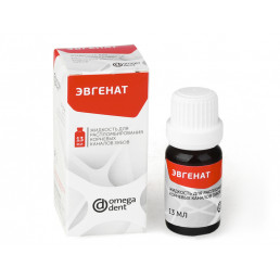 Эвгенат (13 мл) Жидкость для распломбирования корневых каналов зубов, Омега-дент