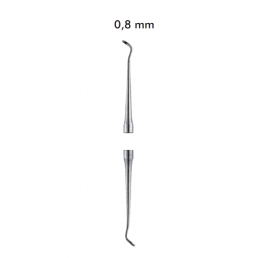 03-653 Экскаватор овальный двухугловой Darby-Perry 0,8мм, AGILE