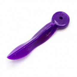 Клинья фиксирующие пластиковые L фиолетовые (100 шт) COTISEN