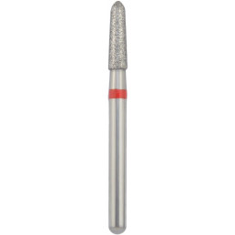 Бор алмазный 877K-016F-FG (1шт) форма торпеда коническая, мелкое зерно, NTI