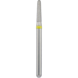 Бор алмазный 855-014SF-FG (1шт) форма конус круглый, мелкое зерно, NTI