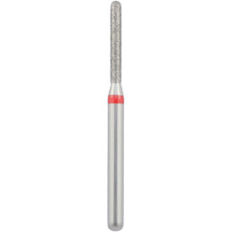 Бор алмазный 881-012F-FG (1шт) форма цилиндр круглый, мелкое зерно, NTI