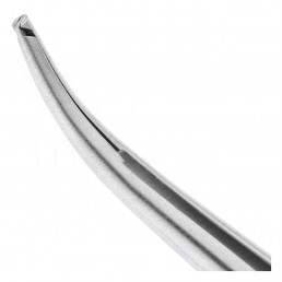 40-45 Пинцет хирургический изогнутый