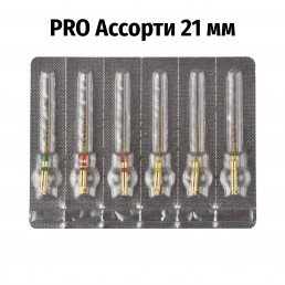 Файл SC PRO машинный 21мм Ассорти (6шт.) с памятью формы SOCO  (СОХО)