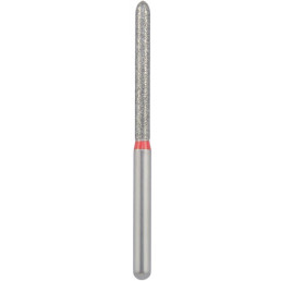 Бор алмазный 879L-014F-FG (1шт) форма торпеда длинная, мелкое зерно, NTI