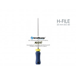 H-файл 25 мм №60 (6 шт/уп) MANI