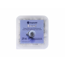 Щетка для полировки нейлоновая (100 шт), полая широкая чаша, Кагаяки (Kagayaki Bowl)