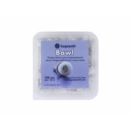 Щетка для полировки нейлоновая (100 шт), полая широкая чаша, Кагаяки (Kagayaki Bowl)